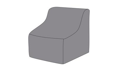 Аксессуар 4SIS Защитный чехол на модуль Лунго прямой 74×86×65 см, цвет темно-серый арт. б/а