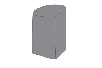 Аксессуар 4SIS Защитный чехол на стул барный Марсель/Бордо, 59×70,5×107 см, цвет темно-серый арт. б/а
