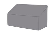 Аксессуар 4SIS Защитный чехол на диван Канны, двухместный, цвет серый арт. б/а