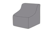 Аксессуар 4SIS Защитный чехол на модуль Лунго прямой 74×86×65 см, цвет темно-серый арт. б/а