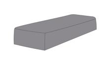 Аксессуар 4SIS Защитный чехол на шезлонг Ривьера 210×80×30 см, цвет хаки арт. б/а