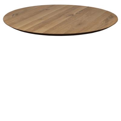 Аксессуар AksHome Столешница ИБУ, d100, дуб натуральный ПР-4 DSW (Т27) (02) арт. ZN-273829