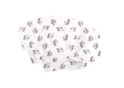 Аксессуар Ellipsefurniture Простынь для кроватки Elegance, размер 68*134 см (ёжики с цветами, трикотаж) арт. KIABSB01070197