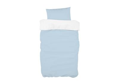 Аксессуар Ellipsefurniture Постельное бельё в детскую кроватку (голубой, сатин). Состав: наволочка 40*32 см, пододеяльник 90*110 см арт. TX02441901345