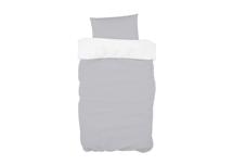 Аксессуар Ellipsefurniture Постельное бельё в детскую кроватку (серый, сатин). Состав: наволочка 40*32 см, пододеяльник 90*110 см арт. TX02441900545