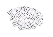 Аксессуар Ellipsefurniture Простынь для кроватки Ellipsebed, размер 63*118 см (гуашевая крапинка, трикотаж) арт. KDABKK03020111