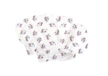 Аксессуар Ellipsefurniture Простынь для кроватки Ellipsebed, размер 63*118 см (ёжики с цветами, трикотаж) арт. KDABKK03020111