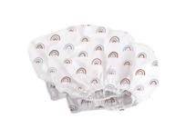 Аксессуар Ellipsefurniture Простынь для кроватки Elegance, размер 68*134 см (радуги, трикотаж) арт. KIABSB01070197