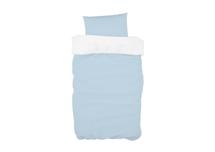 Аксессуар Ellipsefurniture Постельное бельё в детскую кроватку (голубой, сатин). Состав: наволочка 40*32 см, пододеяльник 90*110 см арт. TX02441901345