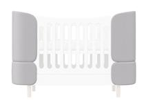 Аксессуар Ellipsefurniture Комплект чехлов для кроватки-трансформера KIDI Soft (серый) арт. TX02470100501