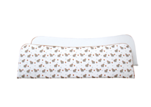 Аксессуар Ellipsefurniture Мягкие бортики для кроватки KIDI soft "Серые овечки" (кант, сатин) арт. TX02458140146