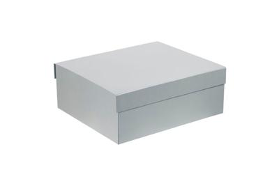 Аксессуар Garda Decor 10860.10 Коробка подарочная Май Варм Бокс (My Warm Box) 41*35,4*15,3см, серебристая арт. 10860.10