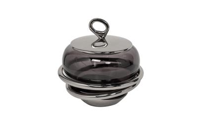 Аксессуар Garda Decor 69-22212 Органайзер для ватных дисков d.12*h.13см арт. 69-22212