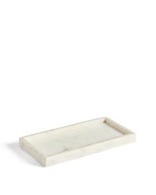 Аксессуар La Forma (ех Julia Grup) Поднос Serela из белого мрамора 35 x 18 см арт. 437024