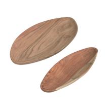 Аксессуар La Forma (ех Julia Grup) Набор из 2 подносов Ursula из массива акации арт. 109723