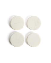 Аксессуар La Forma (ех Julia Grup) Erefi Набор из 4 белых мраморных подставок под стаканы арт. 483273