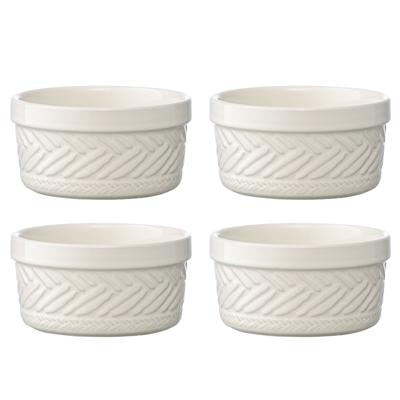 Аксессуар ЯЯЯ Набор рамекинов country mill, 260 мл, светло-бежевые, 4 шт. арт. LJ0000279