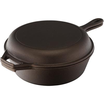 Аксессуар ЯЯЯ Набор сковород чугунных brasen с масляной полировкой, D25 см, 2 шт. арт. LJ0000379