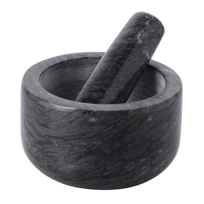 Аксессуар ЯЯЯ Ступка marm, 12,7х7,6 см, черный мрамор арт. LJ0000460
