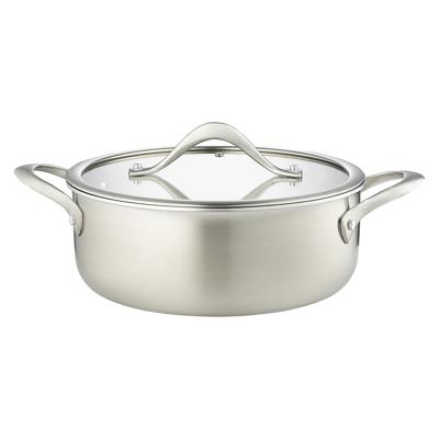 Аксессуар ЯЯЯ Кастрюля с крышкой 3ply etalon, D24 см, 4 л арт. LJ0000228