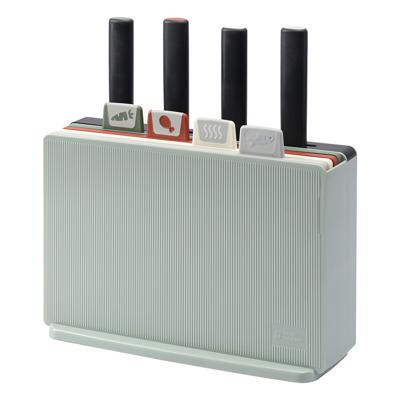 Аксессуар ЯЯЯ Набор из 4-х разделочных досок и 4-х ножей с держателем cut&store арт. SS0000267