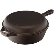 Аксессуар ЯЯЯ Набор сковород чугунных brasen с масляной полировкой, D25 см, 2 шт. арт. LJ0000379