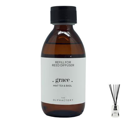 Аромат AMBIENTAIR Наполнитель для диффузора the olphactory, grace, mint tea&basil, 250 мл арт. RC250MTTO