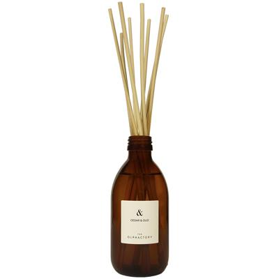 Аромат AMBIENTAIR Наполнитель-диффузор с бамбуковыми палочками the olphactory, &, cedar&oud, 250 мл арт. MK250SWTOA