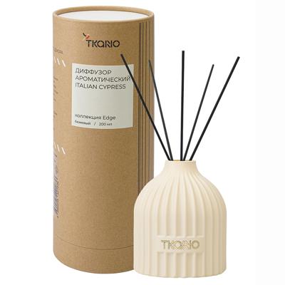 Аромат Tkano Диффузор ароматический italian cypress из коллекции edge, 200 мл, бежевый арт. TK23-DIF0013