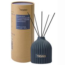 Аромат Tkano Диффузор ароматический cypress, jasmine & patchouli из коллекции edge, 200 мл, тёмно-синий арт. TK23-DIF0009