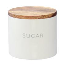 Банка ЯЯЯ Банка керамическая для хранения сахара, 400 мл, белая арт. CR1085SU