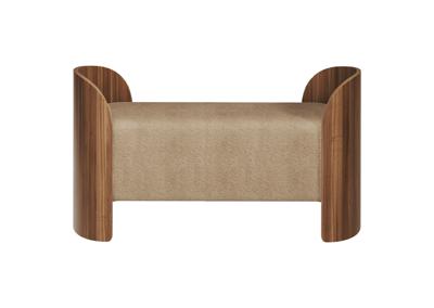 Банкетка Ellipsefurniture Банкетка Lagom 2 120 см (бежевый, орех) арт. LG01071403808