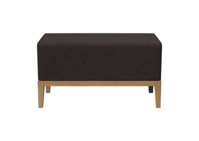 Банкетка Ellipsefurniture Банкетка Fjord 80 см (шоколад, твид) арт. KP010203320701