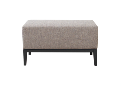 Банкетка Ellipsefurniture Банкетка Fjord 80 см (бежевый рогожка, бук под эмалью) арт. KP010201290401