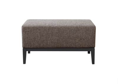 Банкетка Ellipsefurniture Банкетка Fjord 80 см (коричневый рогожка, бук под эмалью) арт. KP010203290401