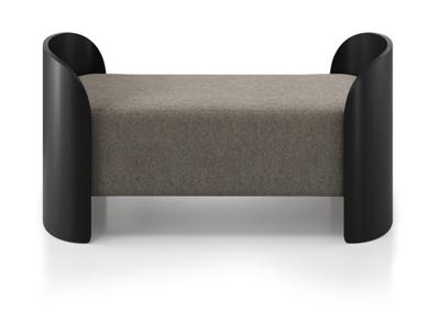 Банкетка Ellipsefurniture Банкетка Lagom 2 120 см (капучино твид, черный) арт. LG01607508103