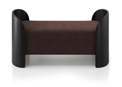 Банкетка Ellipsefurniture Банкетка Lagom 2 120 см (шоколад твид, черный) арт. LG01607504403