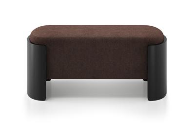 Банкетка Ellipsefurniture Банкетка Lagom 100 см (шоколад твид, черный) арт. LG01067504403