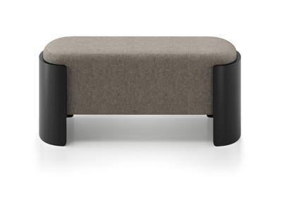 Банкетка Ellipsefurniture Банкетка Lagom 100 см (капучино твид, черный) арт. LG01067508103
