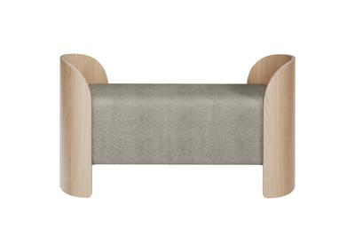 Банкетка Ellipsefurniture Банкетка Lagom 2 120 см (капучино, натуральный дуб) арт. LG0107158108