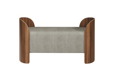 Банкетка Ellipsefurniture Банкетка Lagom 2 120 см (капучино, орех) арт. LG0107148108