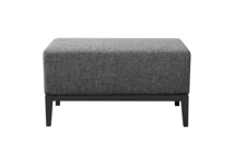 Банкетка Ellipsefurniture Банкетка Fjord 80 см (серый рогожка, бук под эмалью) арт. KP010202290401