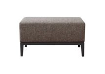 Банкетка Ellipsefurniture Банкетка Fjord 80 см (коричневый рогожка, бук под эмалью) арт. KP010203290401