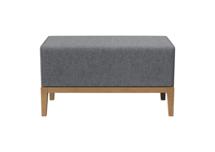 Банкетка Ellipsefurniture Банкетка Fjord 80 см (серый твид, бук) арт. KP010202320701