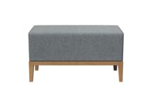 Банкетка Ellipsefurniture Банкетка Fjord 80 см (светло-серый твид, бук) арт. KP010214320701