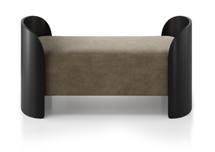 Банкетка Ellipsefurniture Банкетка Lagom 2 120 см (серо-зеленый FiberGuard, черный) арт. LG01607510607