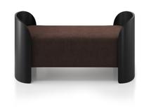 Банкетка Ellipsefurniture Банкетка Lagom 2 120 см (шоколад твид, черный) арт. LG01607504403