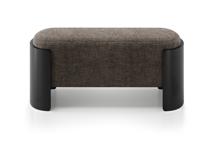 Банкетка Ellipsefurniture Банкетка Lagom 100 см (коричневый рогожка, черный) арт. LG01067500305