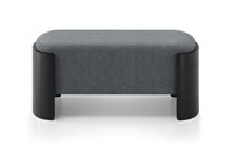Банкетка Ellipsefurniture Банкетка Lagom 100 см (серый твид, черный) арт. LG01067500503
