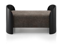 Банкетка Ellipsefurniture Банкетка Lagom 2 120 см (коричневый рогожка, черный) арт. LG01607500305